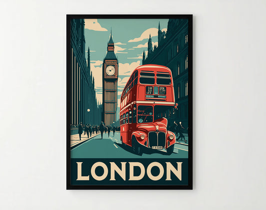 London Travel Poster