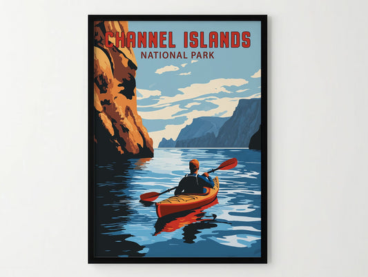 Channel Islands National Park Travel Poster