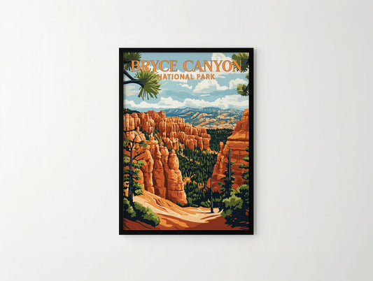 Bryce Canyon National Park Travel Poster