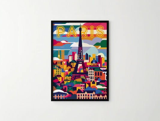 Paris Travel Poster