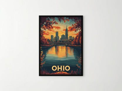 Ohio Travel Poster