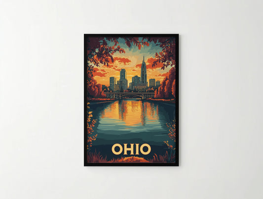 Ohio Travel Poster