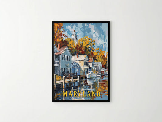 Maryland Travel Poster