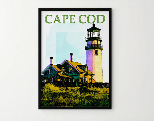 Cape Cod Travel Poster