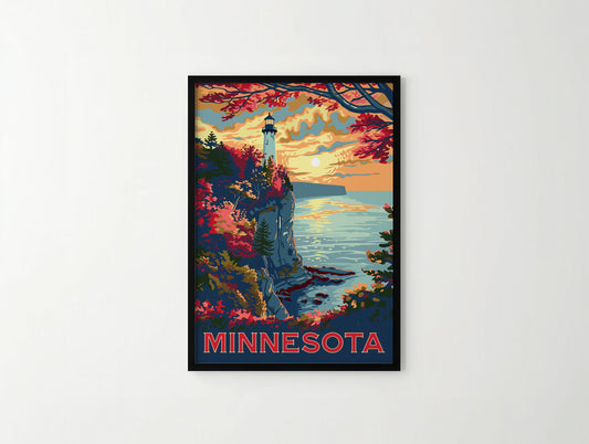Minnesota Travel Poster