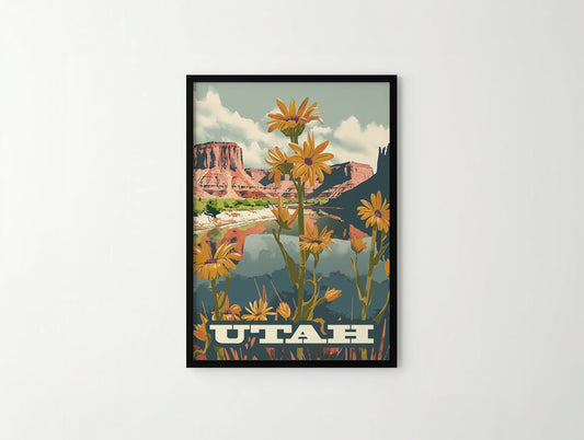 Utah Travel Poster