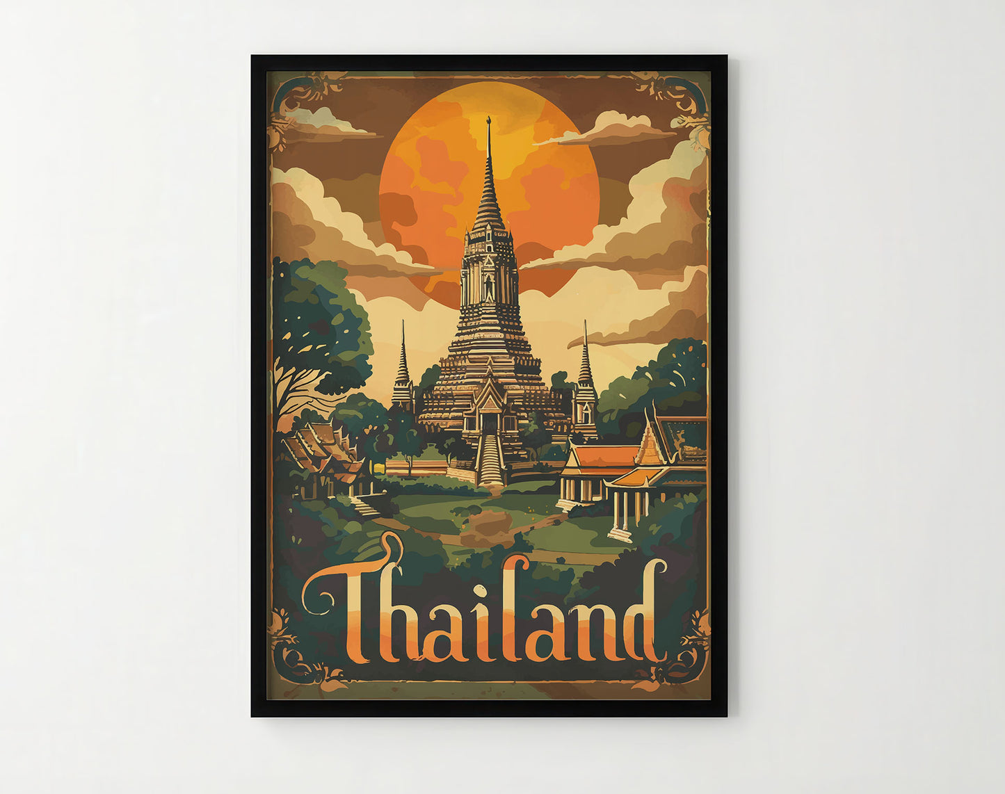 Thailand Travel Poster