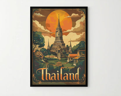 Thailand Travel Poster