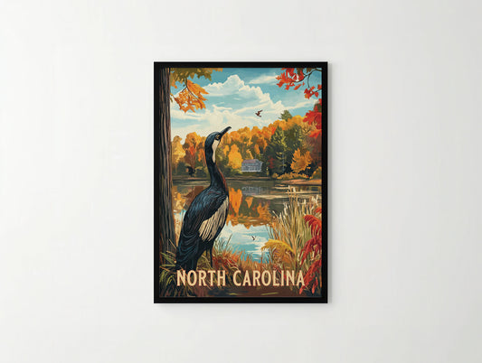 North Carolina Travel Poster