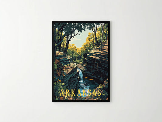 Arkansas Travel Poster