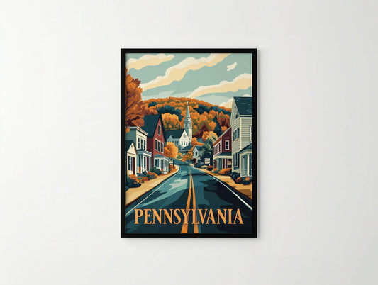 Pennsylvania Travel Poster