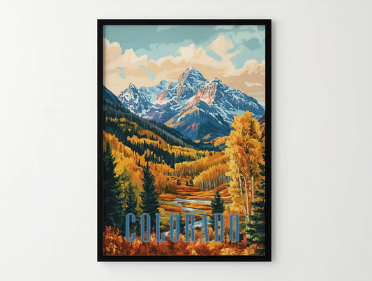 Colorado Travel Poster