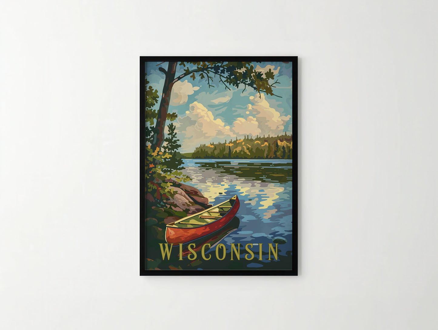Wisconsin Travel Poster