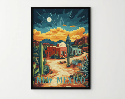 New Mexico Travel Poster