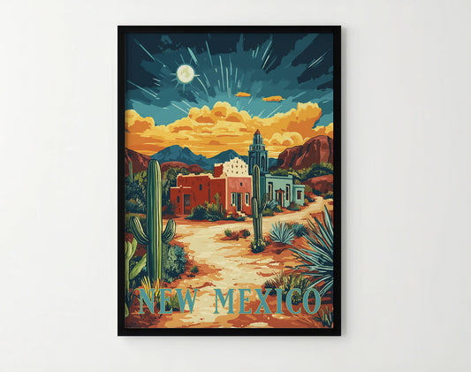 New Mexico Travel Poster