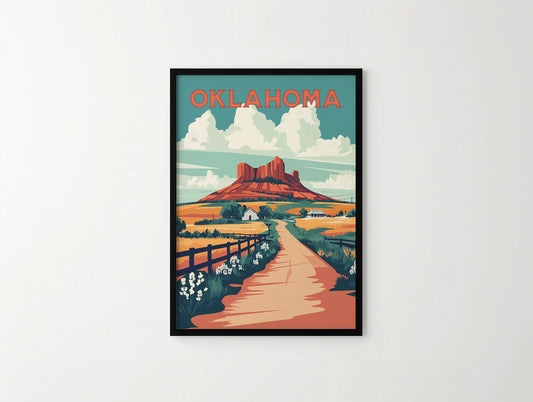Oklahoma Travel Poster