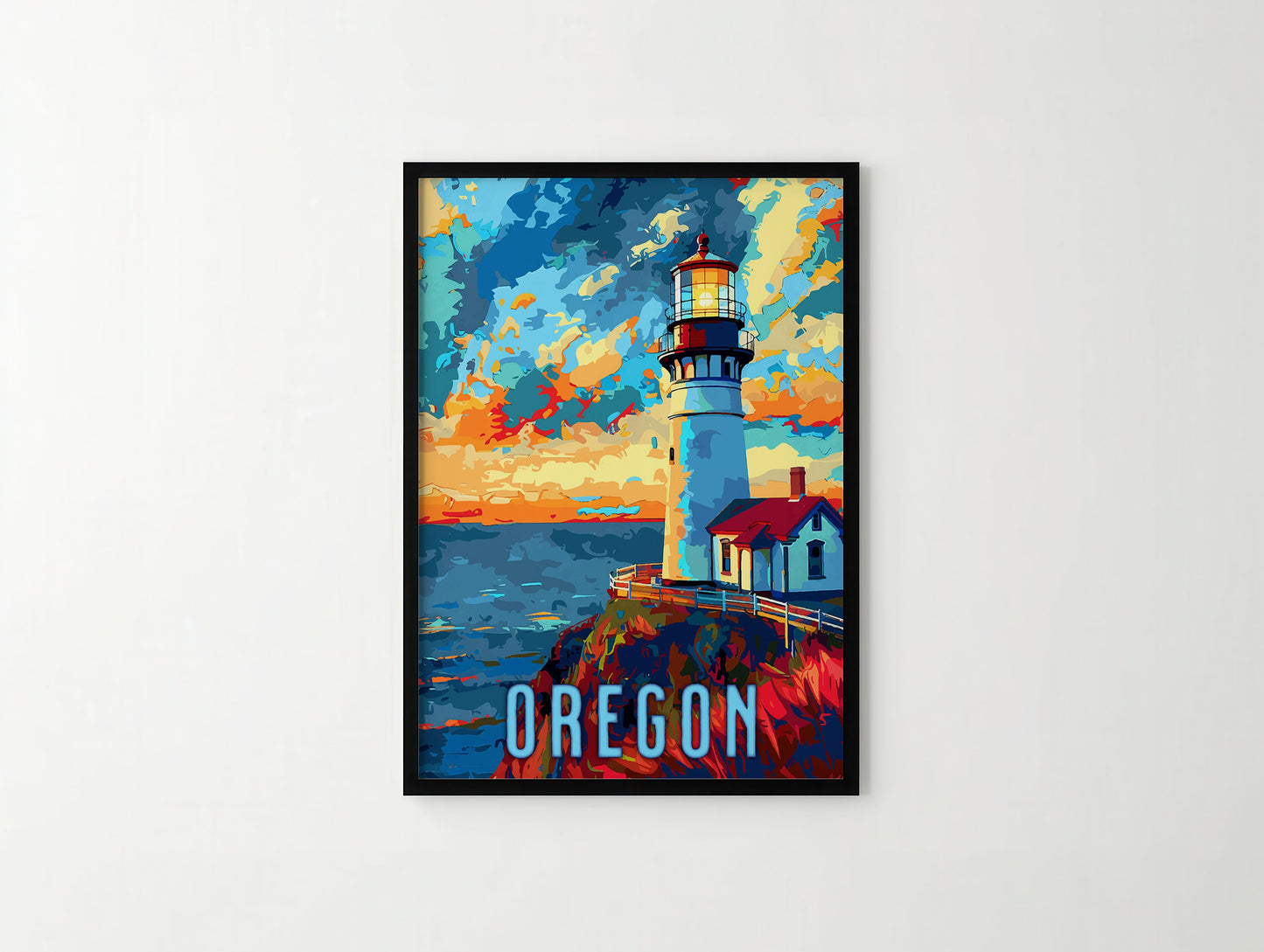 Oregon Travel Poster