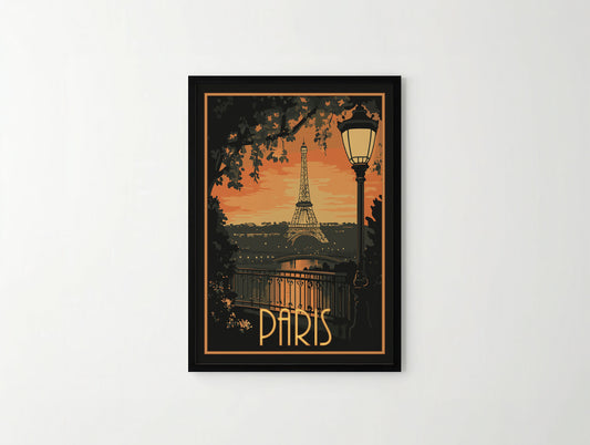 Paris Travel Poster
