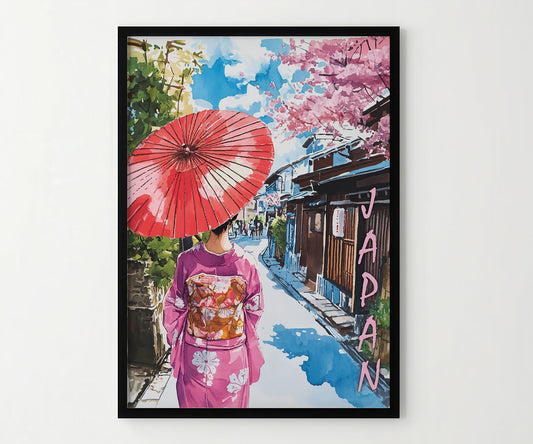 Japan Travel Poster