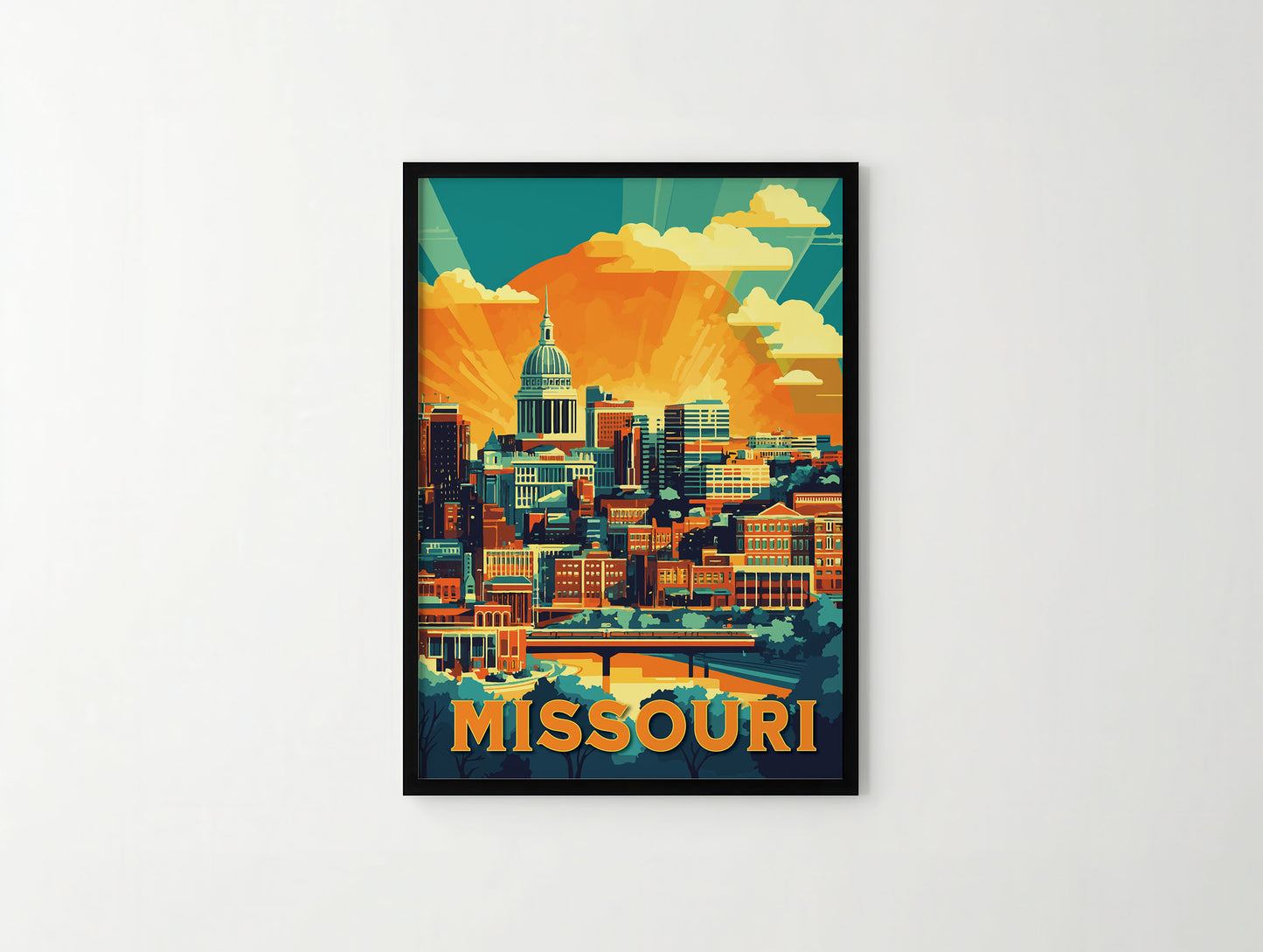 Missouri Travel Poster