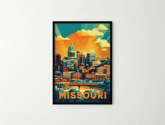 Missouri Travel Poster