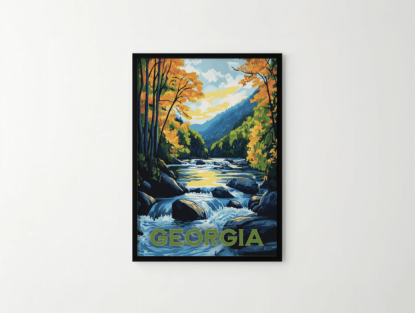 Georgia Travel Poster