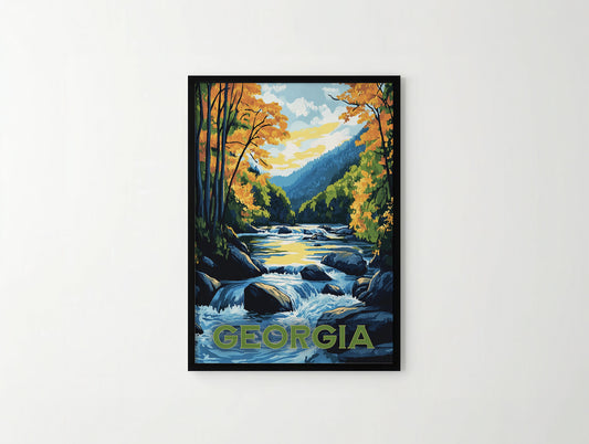 Georgia Travel Poster