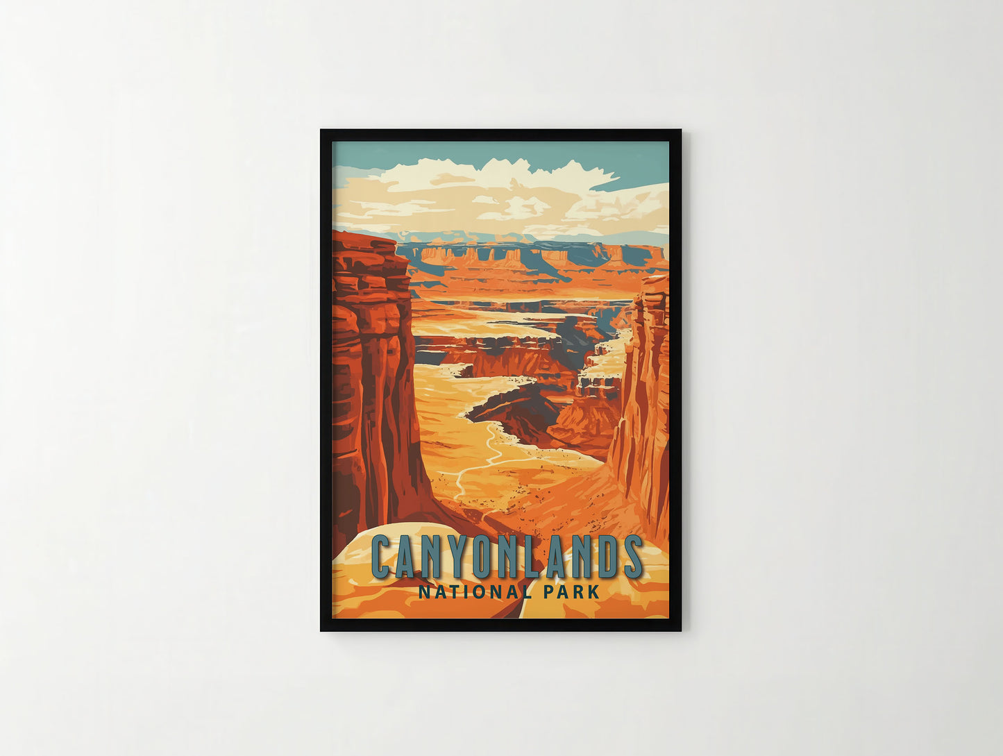 Canyonlands National Park Travel Poster