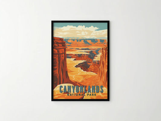 Canyonlands National Park Travel Poster