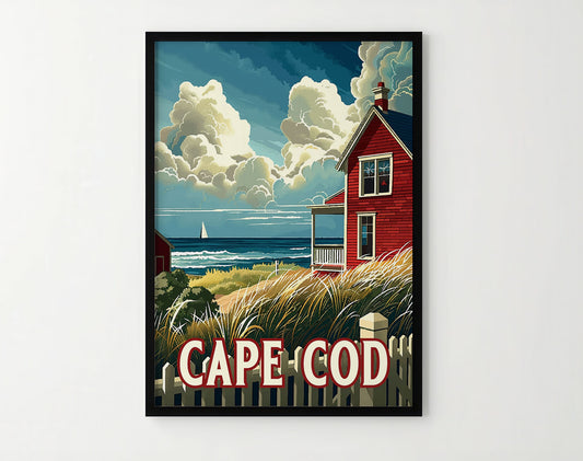 Cape Cod Travel Poster