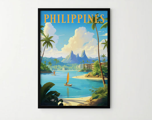 Philippines Travel Poster