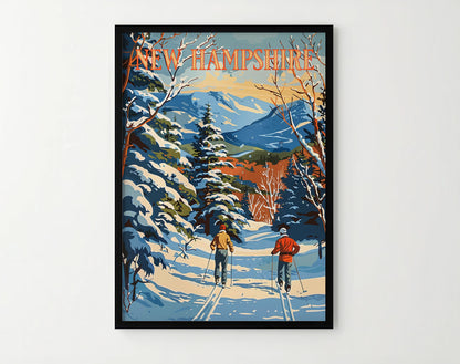 New Hampshire Travel Poster
