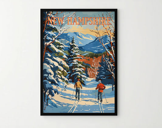 New Hampshire Travel Poster