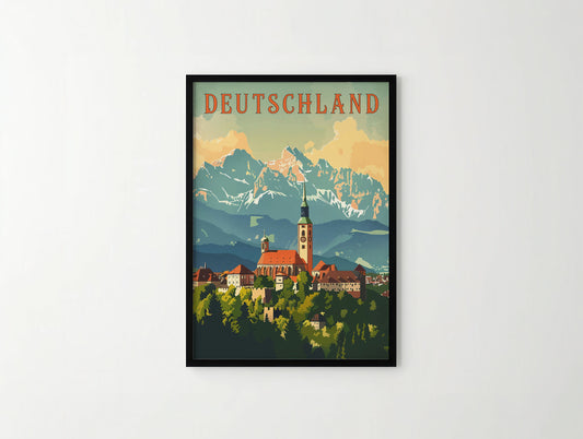Germany Travel Poster