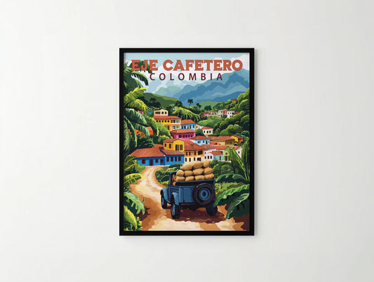 Eje Cafetero Travel Poster