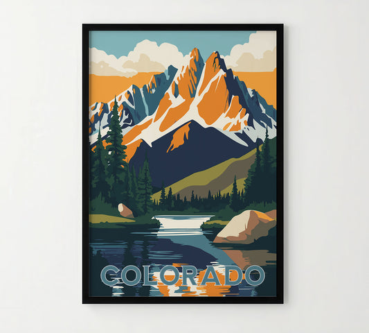 Colorado Travel Poster