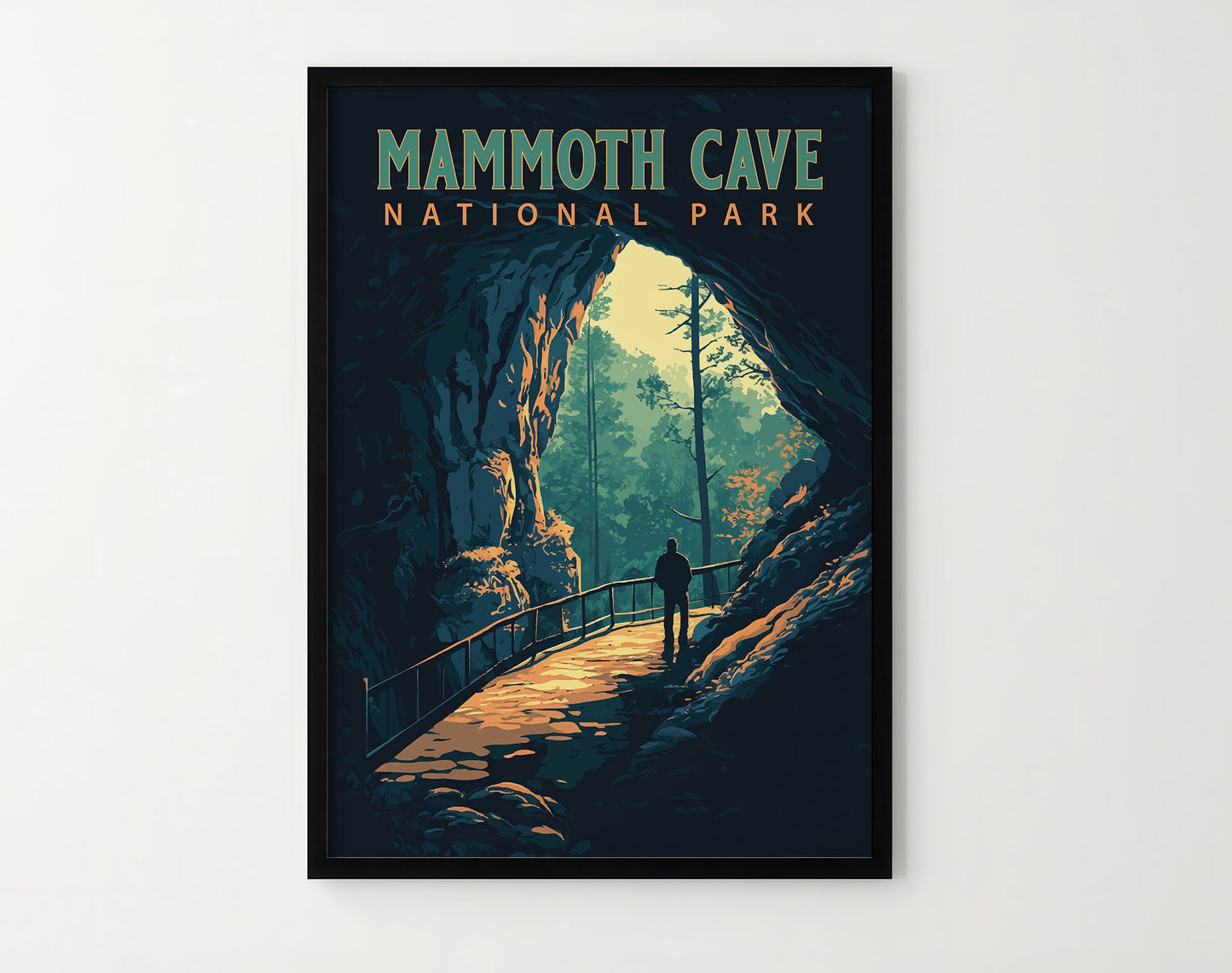 Mammoth Cave National Park Travel Poster