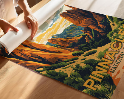 Pinnacles National Park Travel Poster