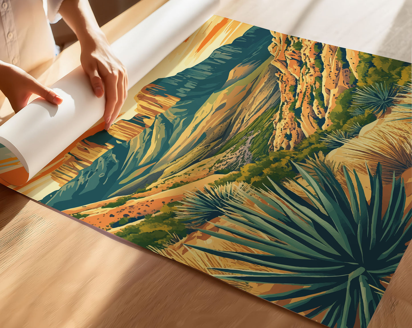 Guadalupe Mountains National Park Travel Poster