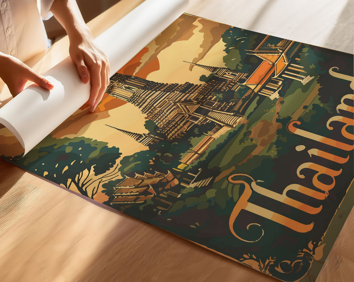 Thailand Travel Poster