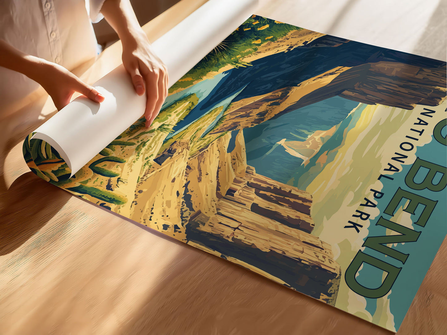 Big Bend National Park Travel Poster