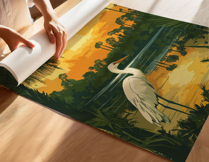 Everglades National Park Travel Poster