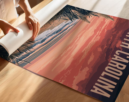 North Carolina Travel Poster