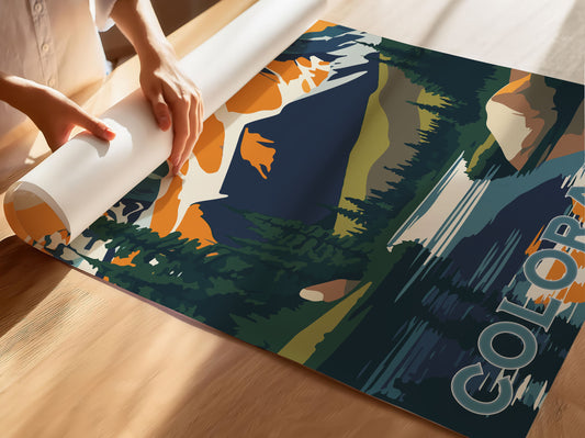 Colorado Travel Poster