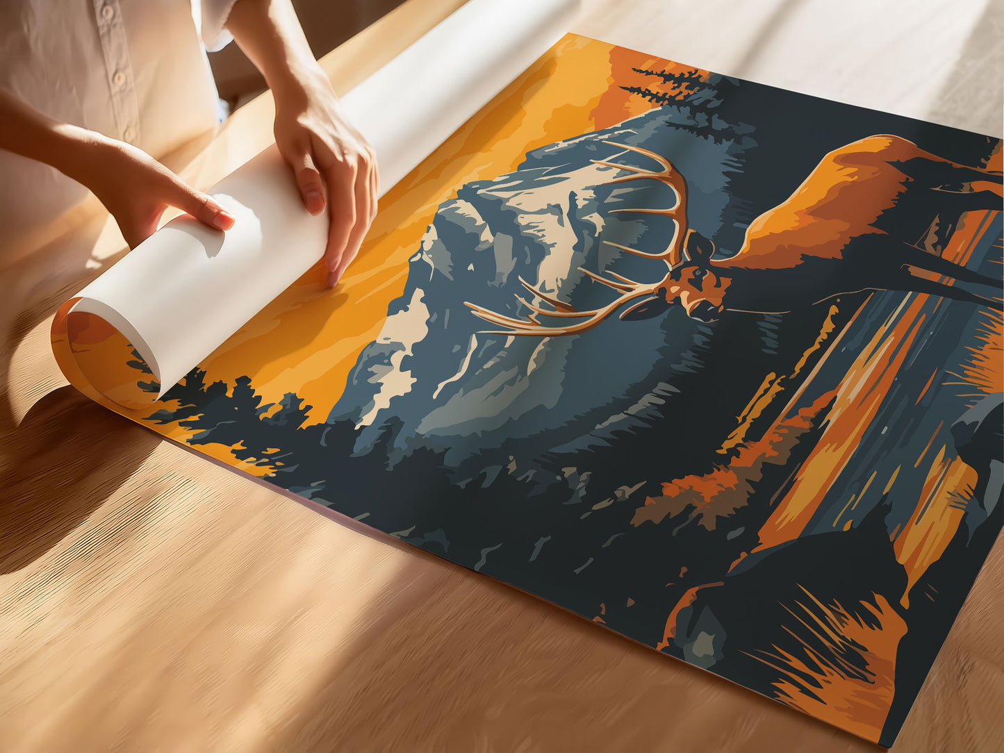 Montana Travel Poster