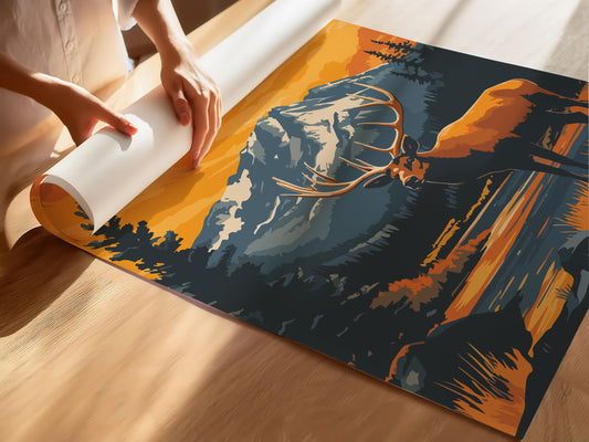 Montana Travel Poster