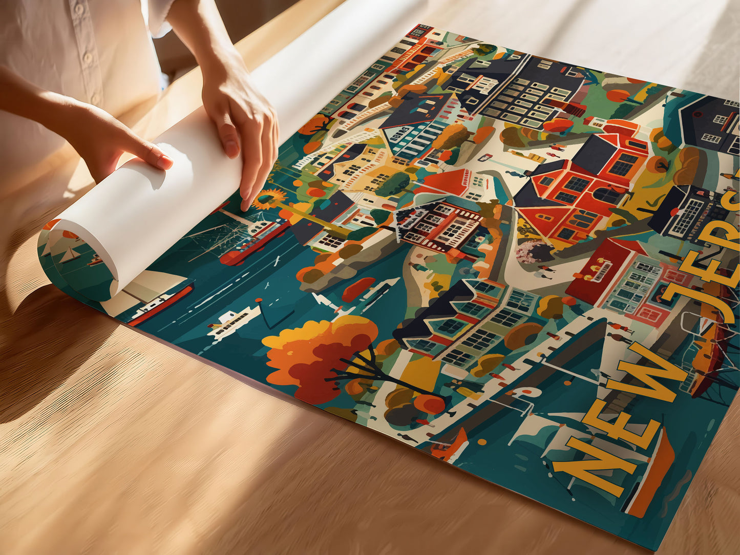 New Jersey Travel Poster