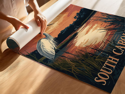 South Carolina Travel Poster