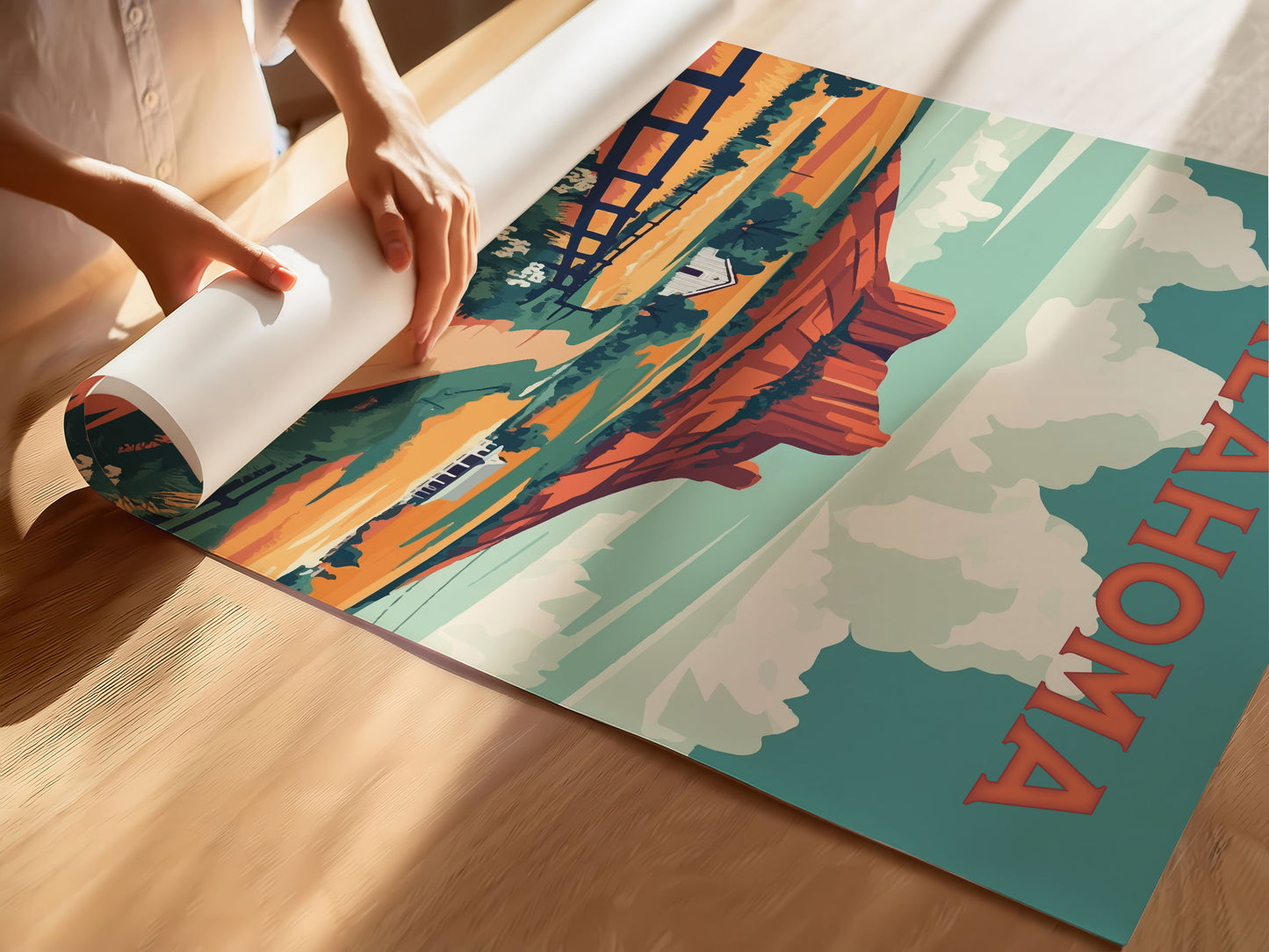 Oklahoma Travel Poster