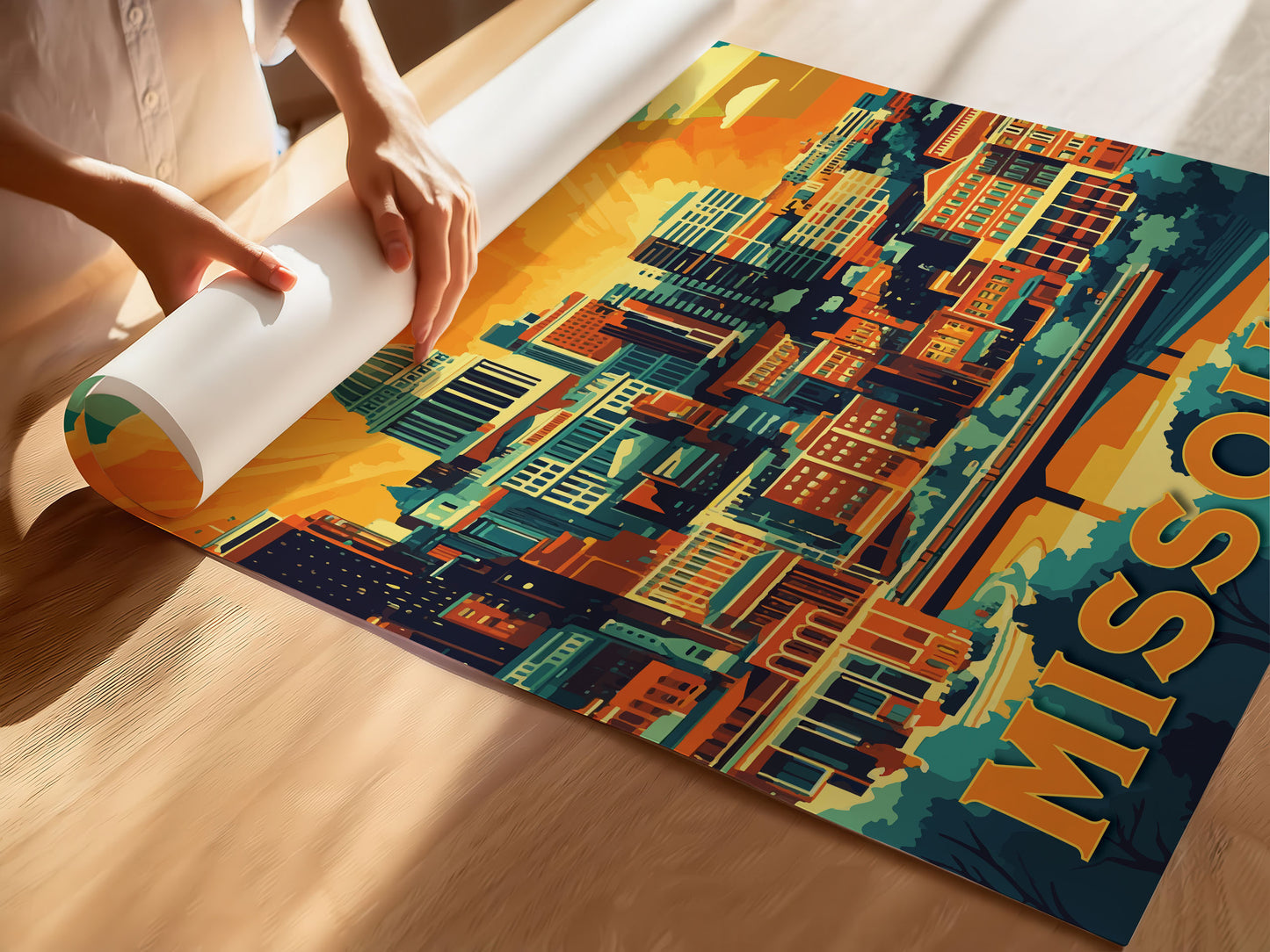 Missouri Travel Poster